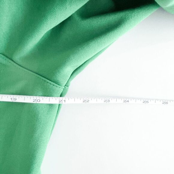 BC Ethic Y2K Mens Full Zip Jacket Mock Neck Green Medium - Picture 6 of 7